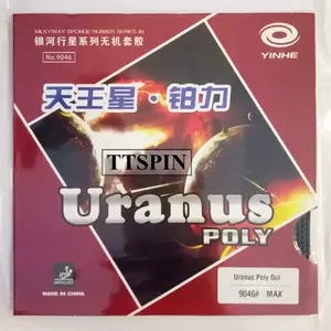 Yinhe Uranus Poly - Karet Bintik Pendek Short Pips Rubber Pingpong Tenis Meja Bet Bat Tennis Table