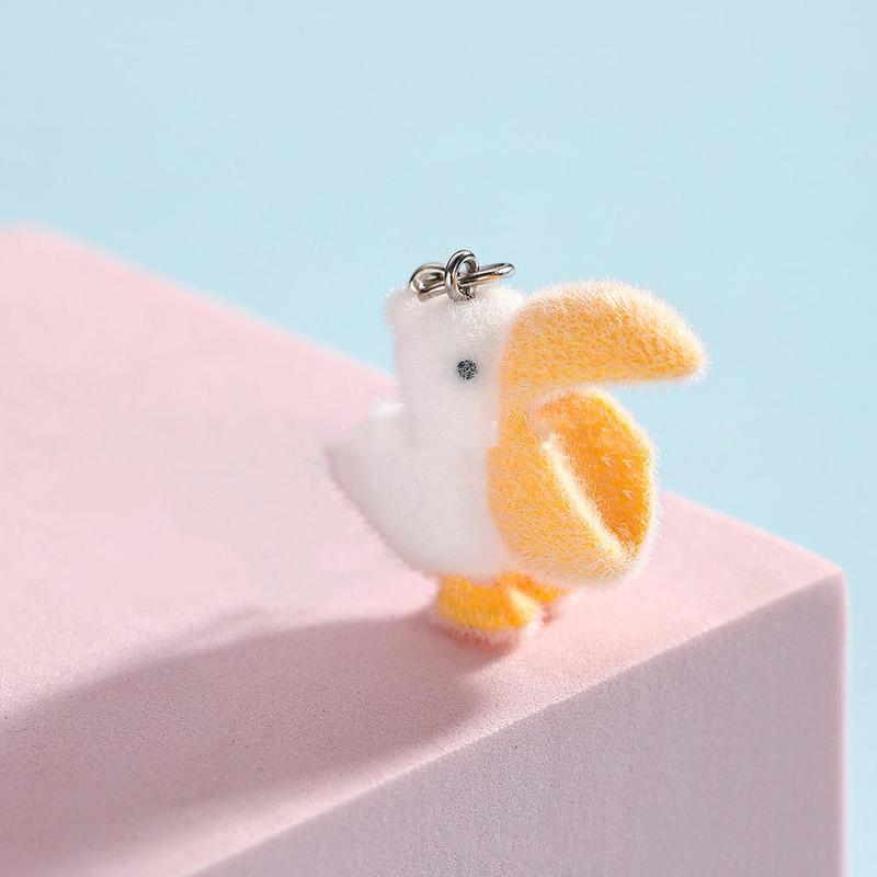 Product Introduction of Plastic Rabbit Keychain Lightweight 3cm Cartoon Pendant Car Key Ring for Car Owners Backpack Lovers Gift Ideas  Use Collectors Kids Teens Adults 3