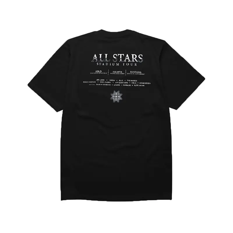 【COD】 Proshop | All Star Stadium Dewa 19 Tshirt | Kaos Pria Kaos Distro | Hitam Tee Kekasih 2