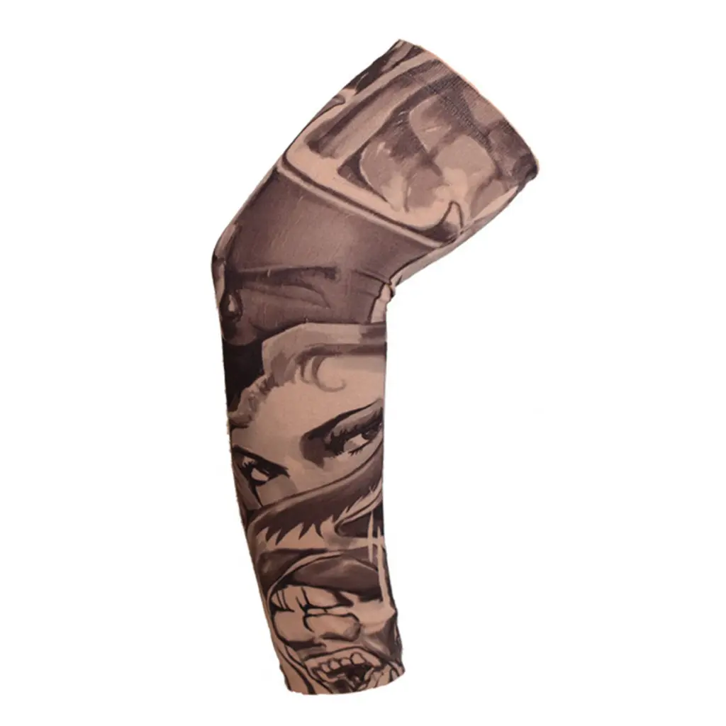 Zwudqco- Riding  Arm Shaper Anti-UV Quick Dry Sleeve Wrap Fingerless Sleeve Wrap Camping Supplies Breathable