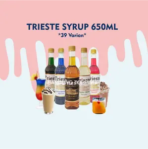 Trieste Syrup aneka rasa 650ml (aneka varian rasa) Sirup