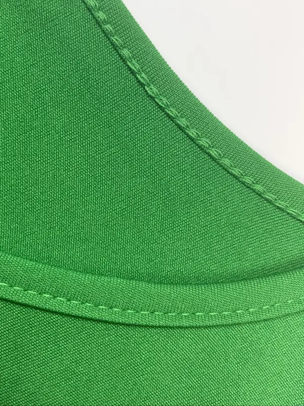 Women's Plain Pocket Zipper A Line Dress, Casual Plus Size Short Sleeve Long Dress for Summer, Women's Clothing for Daily Wear 7