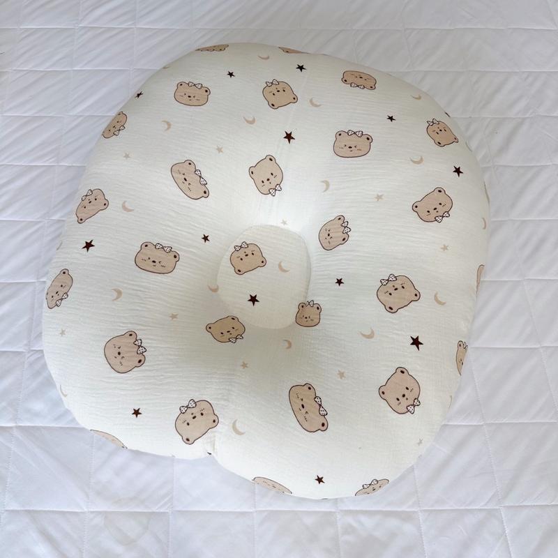  Gối Chống Trào Ngược Vải Xô Muslin An Toàn Cho Bé Yêu Những Năm đầu đời Gối Ngủ Nhộng Chũn Gối Ngủ Nhộng Chũn 