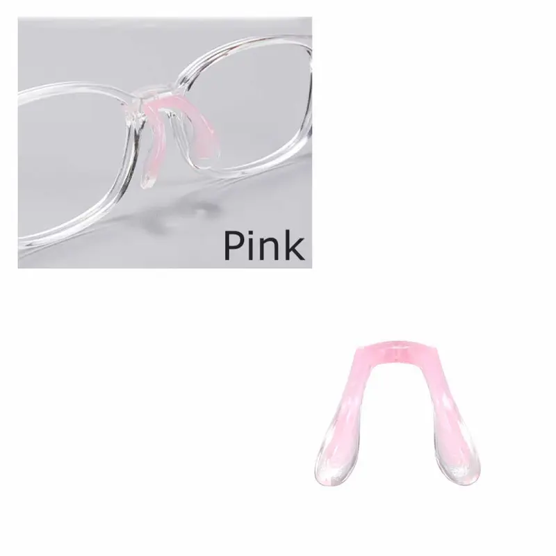 1 Pcs Nose Pad Kacamata Penyangga Hidung Pencegah Turun. - Non Slip Silicone Model L Group 8