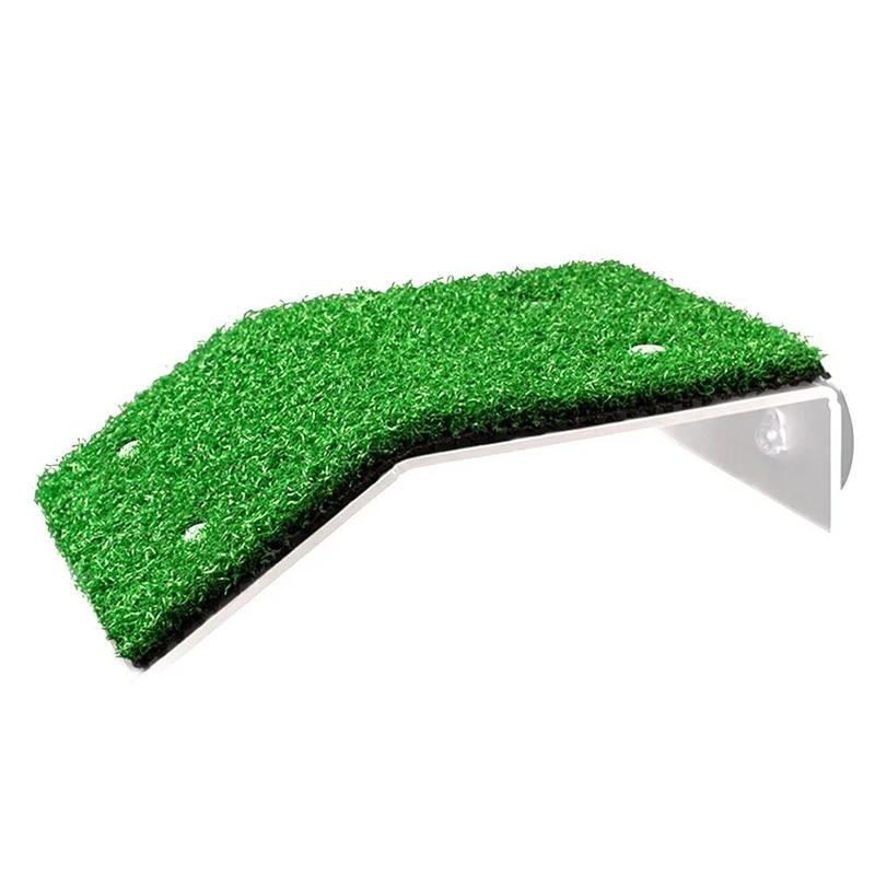 Product Introduction of Reptile Lawn Slope Turtle Basking Platform Turtles Resting Basking Platform Simulation Grass Turtle Ramp ForTank Reptile Habitat 6