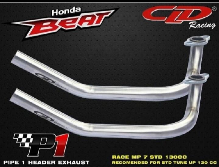 Product Introduction of HEADER PIPA P1 28 / LEHERAN KNALPOT CLD RACING BEAT KARBU BEAT FI SCOOPY KARBU SCOOPY FI MIO GT MIO J MIO M3 SEPEK KOMPETISI 130 CC Motorcycle 1