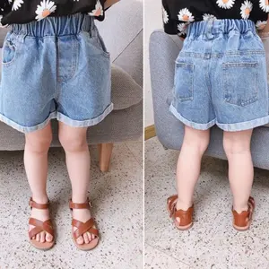 Hotpants Lipat Navy Snow Anak Perempuan Usia 1-12 Tahun