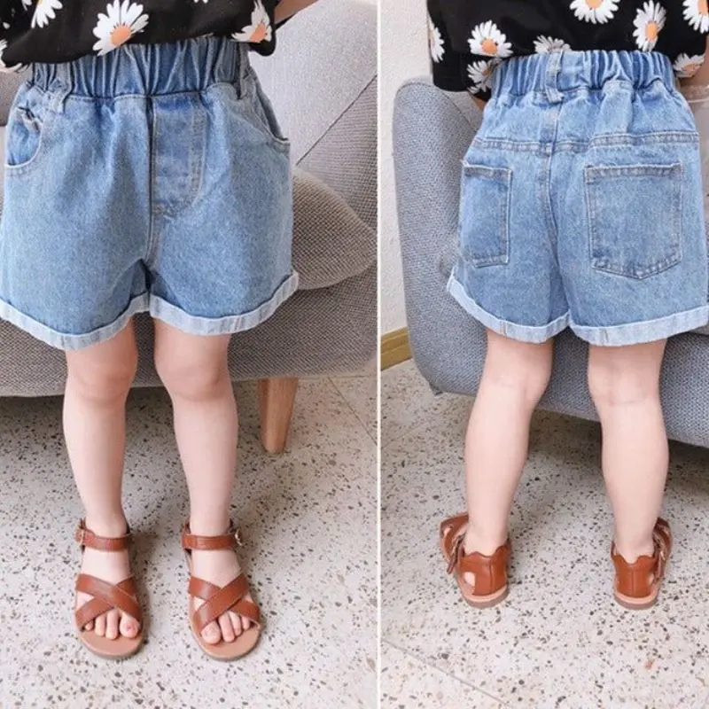 Hotpants Lipat Navy Snow Anak Perempuan Usia 1-12 Tahun