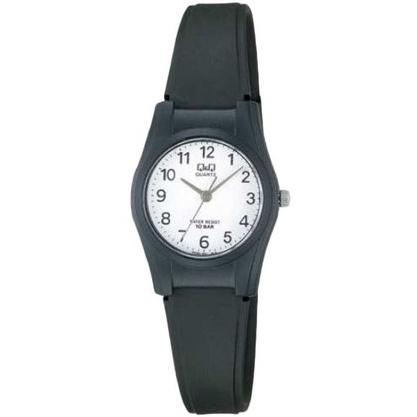 Q&Q Original Jam Tangan Remaja VQ03 & VQ87 Series - Karet- Hitam Kaca Rubber 8