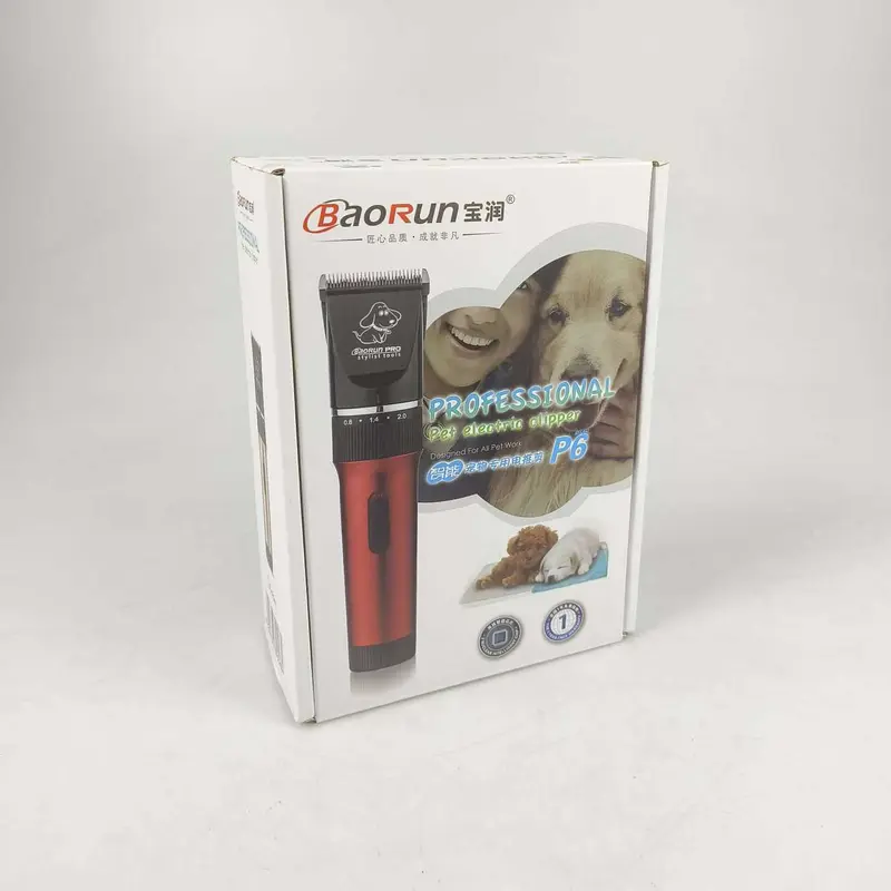 BaoRun Alat Cukur Elektrik Bulu Hewan Pet Dog Clipper - P6 8