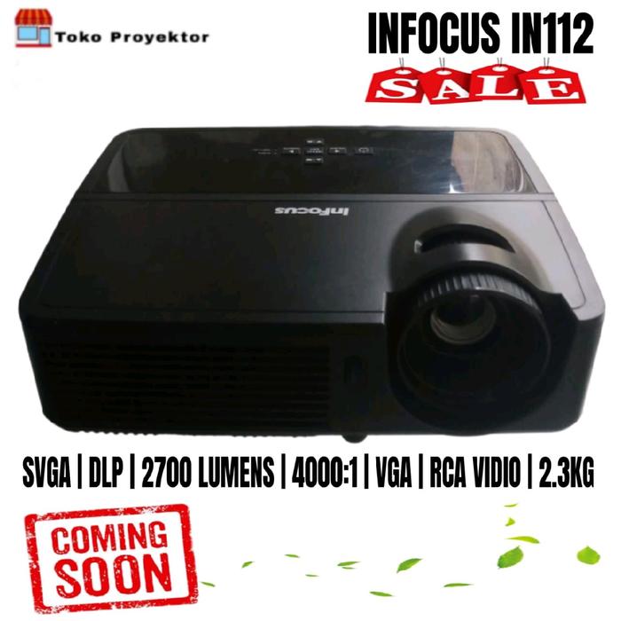 Jual Proyektor infocus in112 Teknologi DLP 2600 Lumens Penggunaan ...