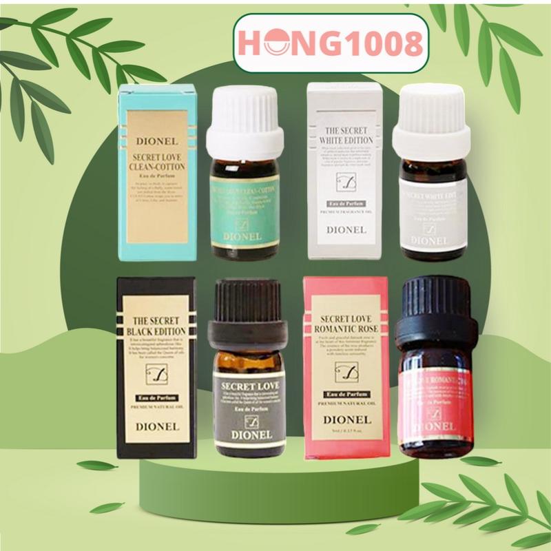 Nước Hoa Vùng Kín Dionel Secret Love Eau De Parfum 5ml của Hàn Quốc có nhiều màu shop Hong1008