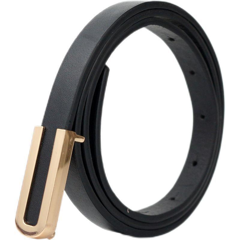 Product Introduction of Thắt Lưng Nữ, Phong Cách Cổ Điển Thanh Lịch Và Đơn Giản, Linh Hoạt, Thời Trang, Cá Tính, Thích Hợp Cho Sinh Viên, Trang Trí Nữ Cao Bồi, Xu Hướng Hàn Quốc, Màu Đen, Dành Cho Nữ 5
