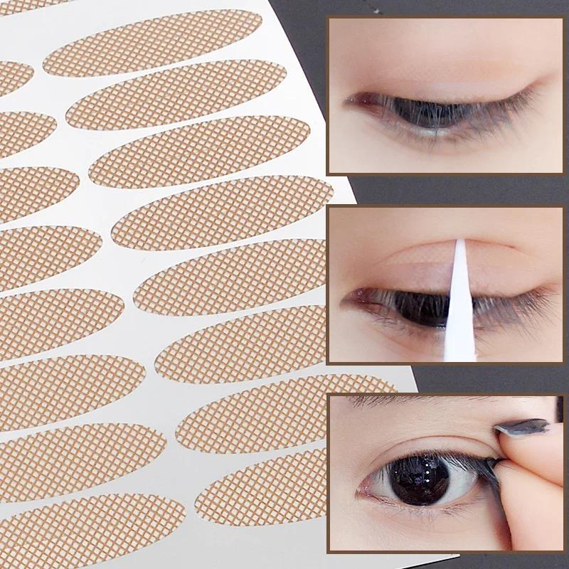 480PCS Invisible Eyelid Stickers Transparent Double Eyelid Stickers ...