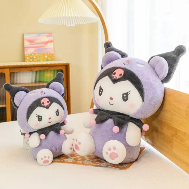 60CM Boneka Sanrio Kuromi Hot Toys Mainan Anak Boneka Kado Ulang Tahun 3