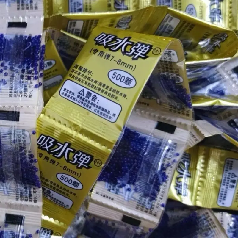 Túi 500 viên hạt thạch dành cho đồ chơi và trang trí
