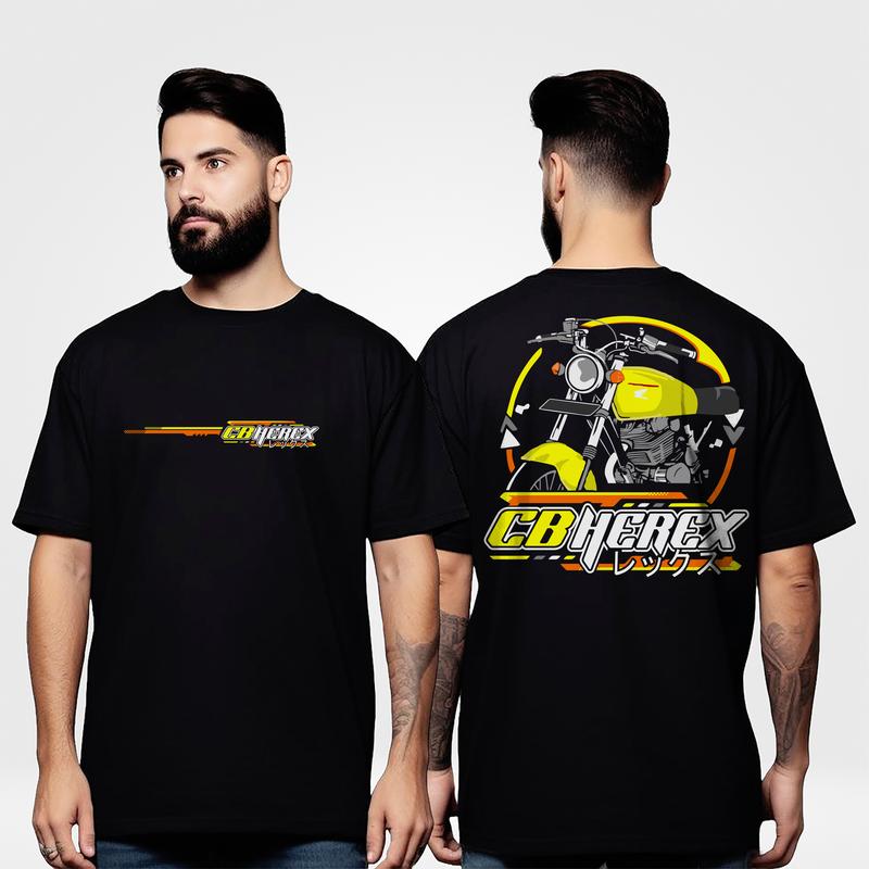KAOS CB - KAOS SABLON MOTIF - MOTOR SERIES 4