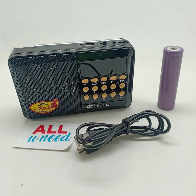 Speaker Mp3 JOC H1011 bluetooth USB - Radio Untuk Murotal- Radio Fm Portable 1