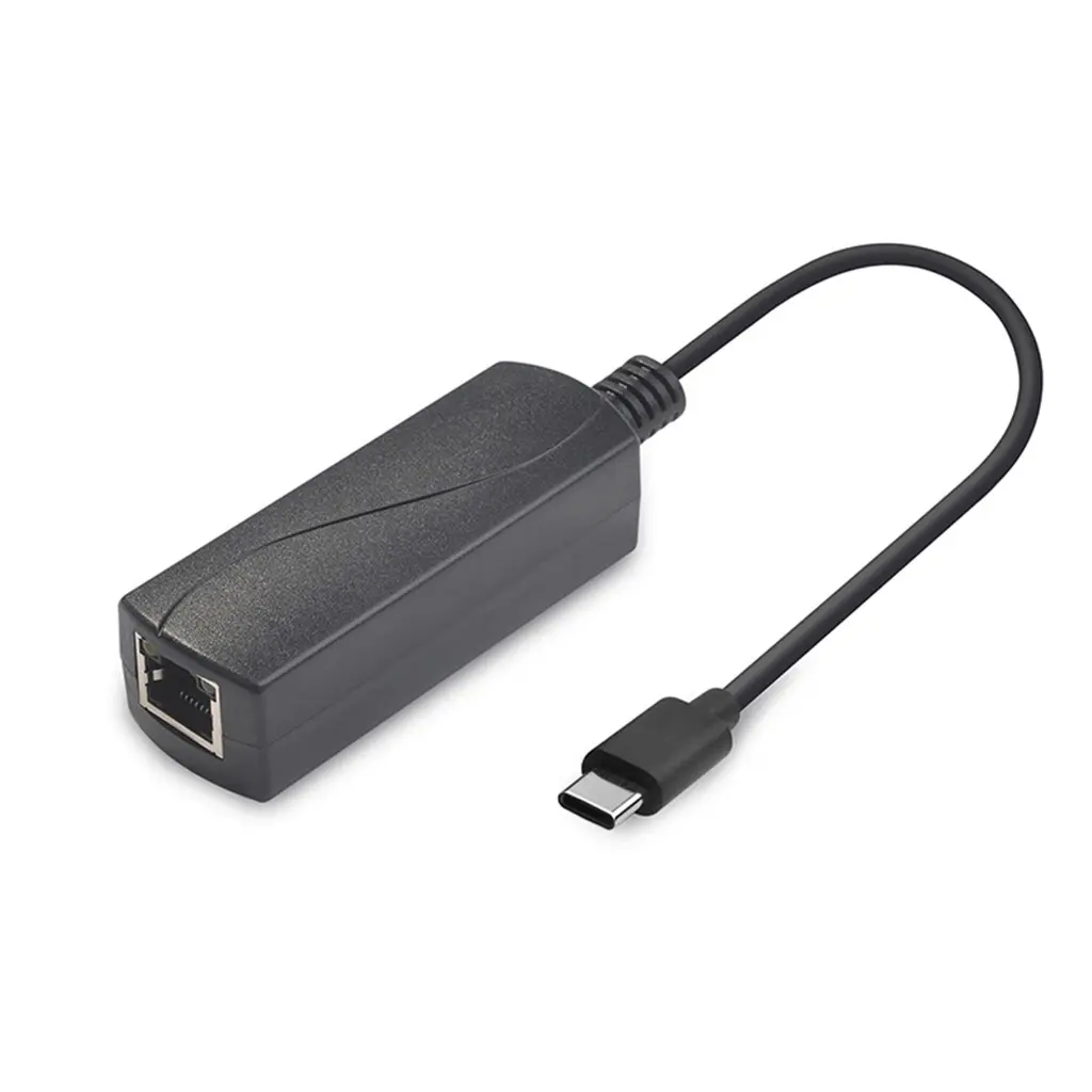 PoE to Type-C POE Connectors Adapter Cable Injector Power Supply Charging Converter IEEE802.3af for Smartphones Tablets