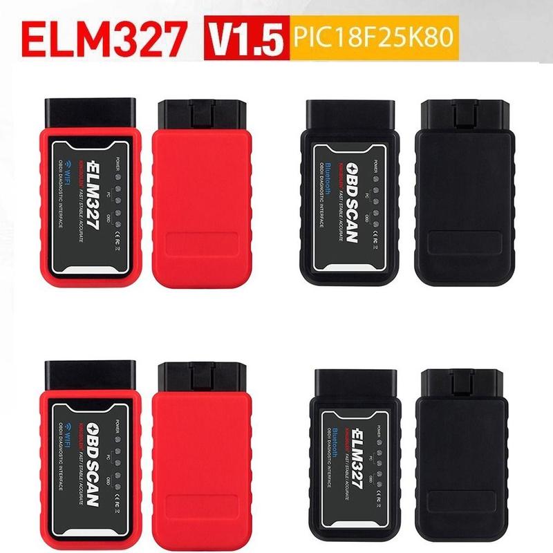 Công cụ chẩn đoán, Dụng cụ sửa chữa cho ELM327 OBD2, dành cho Android và IPhone, Máy quét OBD2, Công cụ chẩn đoán, Máy quét WiFi trên ô tô, Máy đọc mã lỗi 0