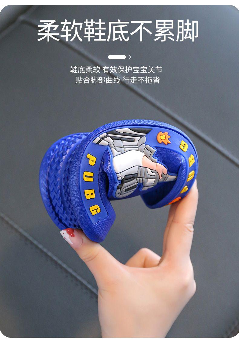 Product Introduction of Dép Lê Trẻ Em, Hàng Mới Về, Không Trơn Trượt, Thích Hợp Cho Bé Trai Tiểu Học Mặc Nhà, Thời Trang Mùa Hè, Ngoài Trời, Dép Chữ 1