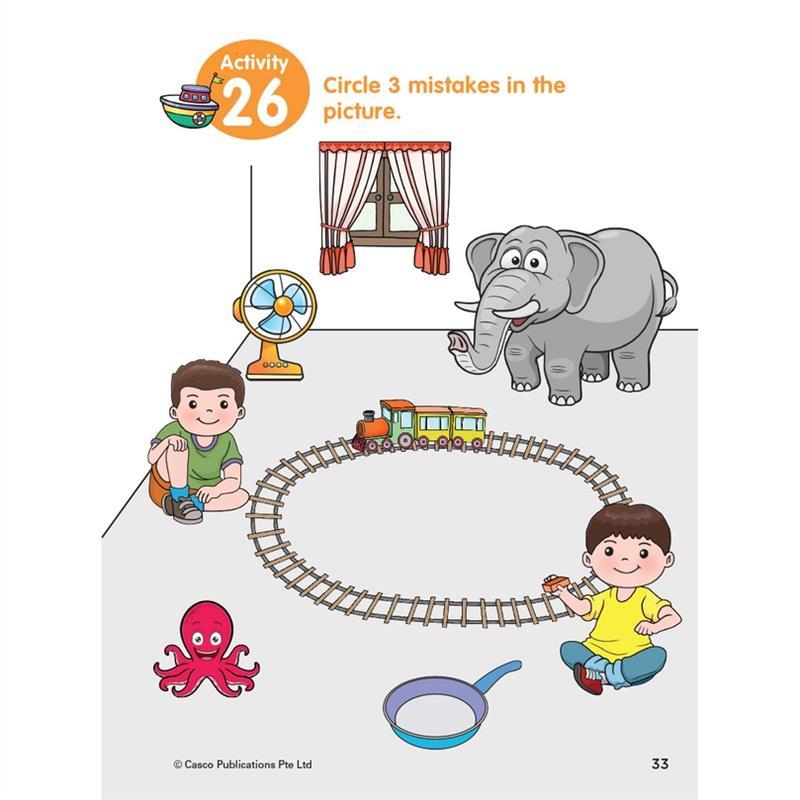 Product Introduction of original Preschool Develop Your Thinking Skills Book 4: Logic Thinking 9
