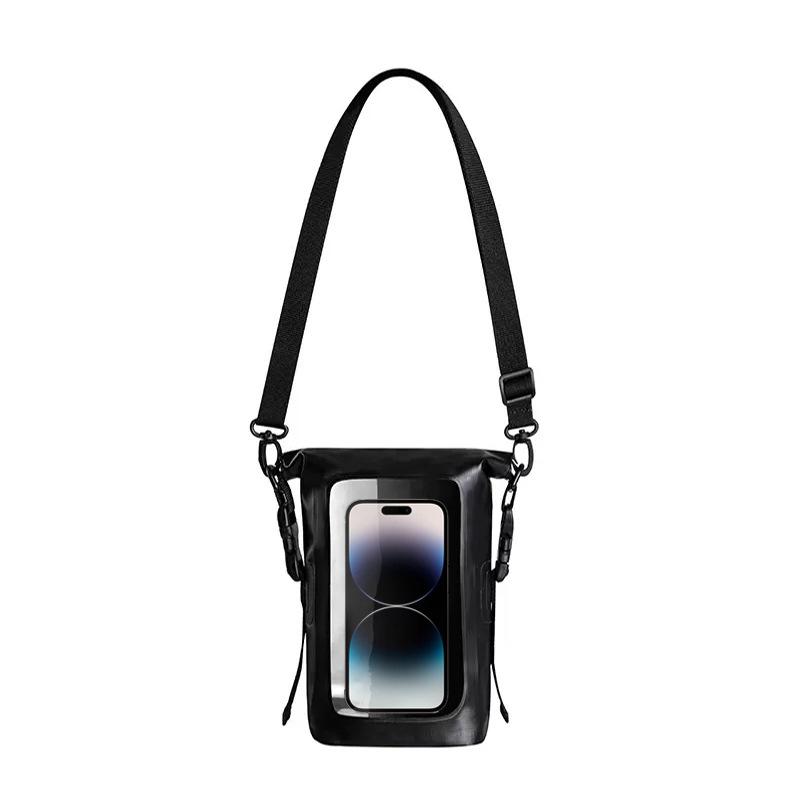 Product Introduction of Outdoor mobile phone water-proof shoulder bag waterproof Drybag seaside beach swimming drifting 2L crossbody bag fashion PVC waterproof bag bag 9