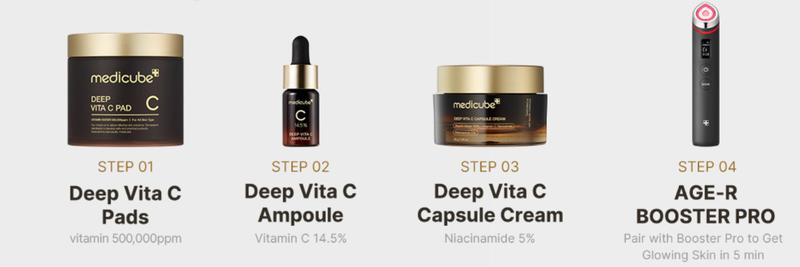 Product Introduction of [Official Shop] Deep Vita C Capsule Cream |   Golden Boba Cream |   Vitamin Capsule |   Uneven Skin Tone |   Glowy Skin |   Customizable Skincare Gel Moisturizers Radiance Radiant Soothing Comfort 30