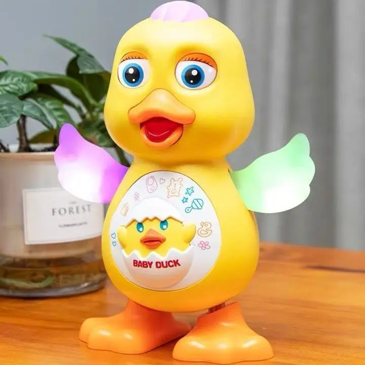 Đồ Chơi Chú Vịt Nhảy Múa Phát Nhạc Có Đèn Vui Nhộn, Vịt Nhảy Theo Nhạc Toy 1