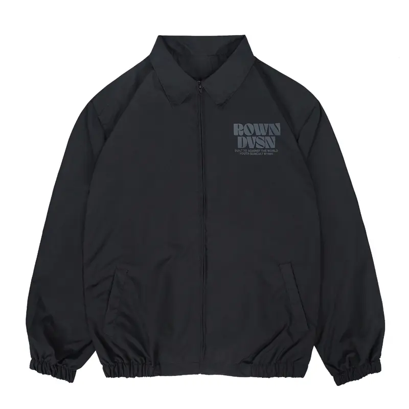 Rown Division Tracksuit Jacket Kalanoid Black 1