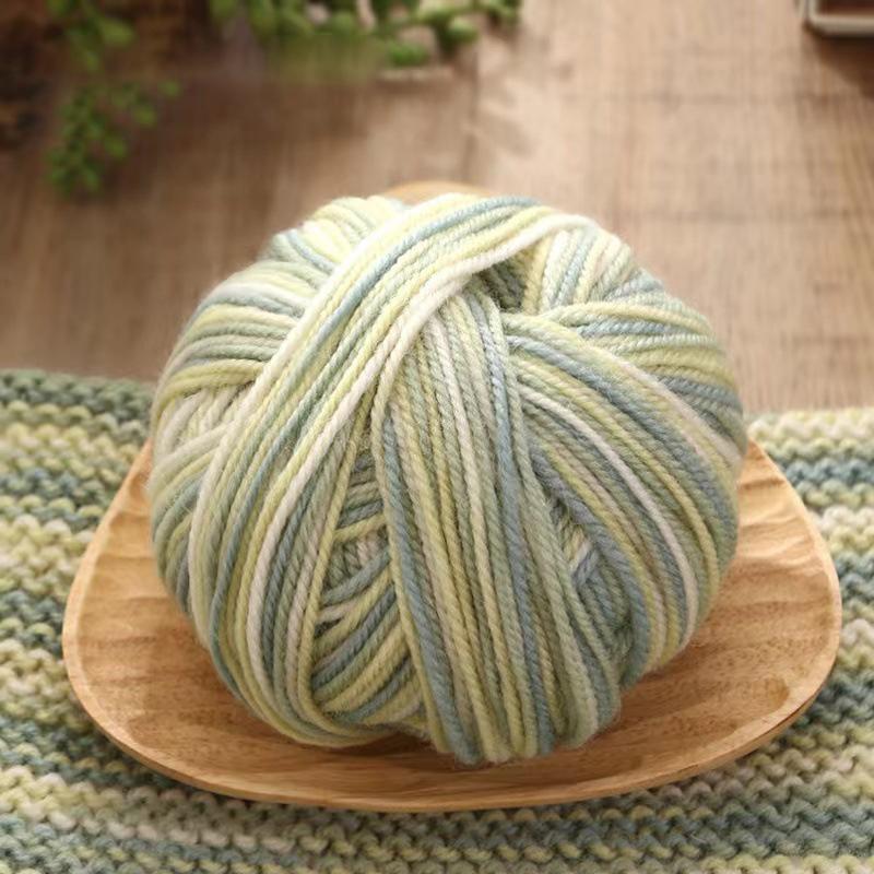 50g/Roll Sequin Mohair Yarn Soft Warm Baby Wool Crochet Yarn DIY Handmade Knitting Sweater Shawl Hat Bag Thread Sewing Supplies 2