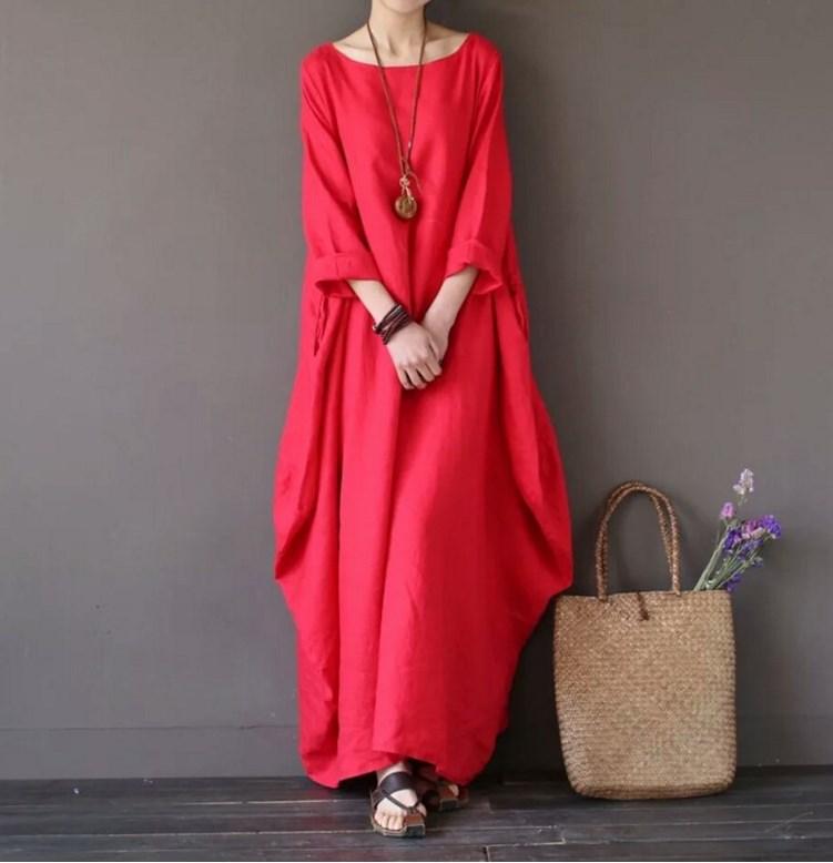 Product Introduction of Áo Dài, Phong Cách Văn Học, Dáng Rộng Vừa Vặn, Ngoại Cỡ, Làm Bằng Vải Lanh Bông, Hàng Mới Về Cho Mùa Xuân Hè Năm 2025 6