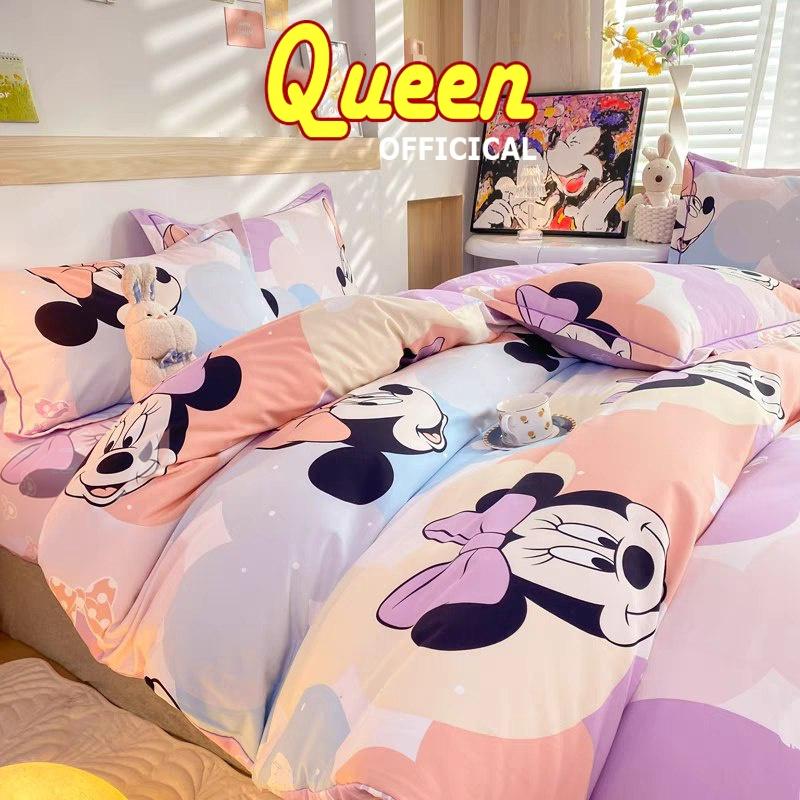 Combo Bộ Chăn Ga Gối 4 Món, 3 Món m2/m4/m6/m8/2m2 Cotton Poly 4 Mùa, Ga Giường Dưa Hồng, Dưa Hấu Cute - DecorvnSakuraBedding 7
