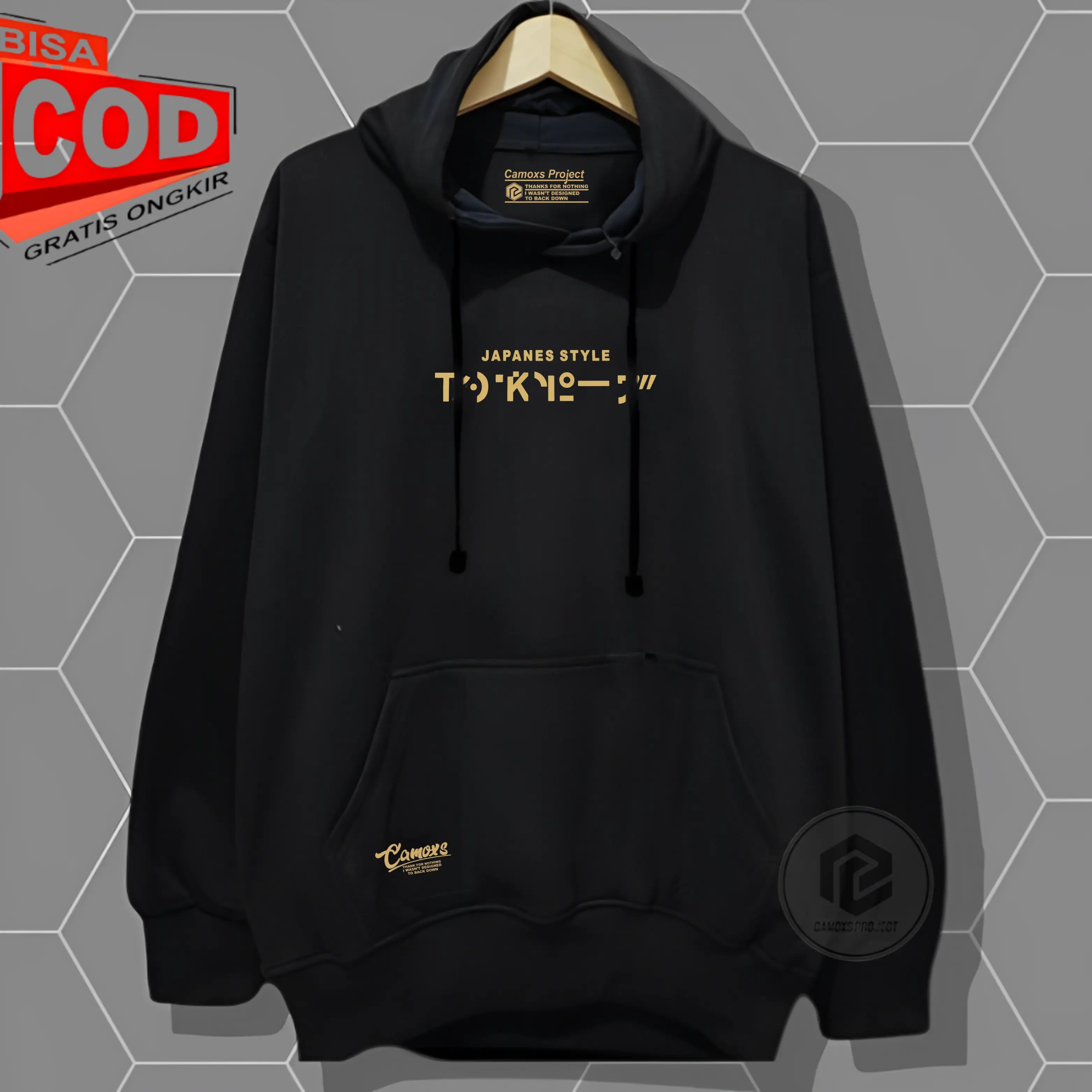 Camoxs Hoodie Distro Pria Wanita Warna Hitam Tulisan Tokyo Japan Jumper Premium Bahan Fleece Tebal Sweater Cowok Cewek Oversize Hodie Suiter Terlaris Dan Terpopuler Hudi Switer Sablon Keren