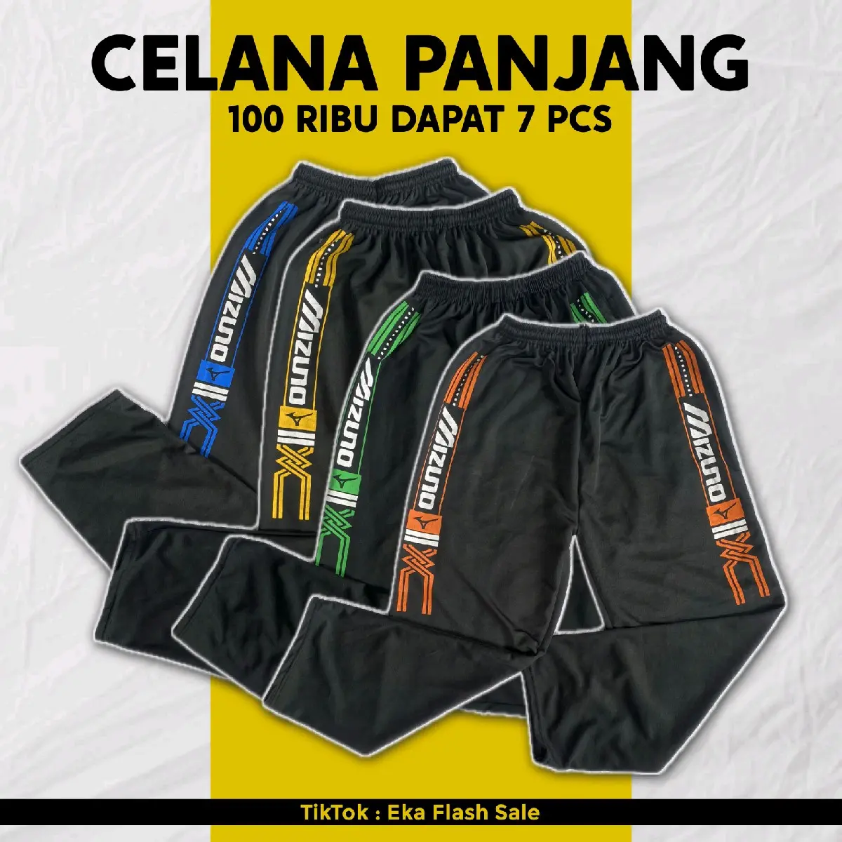 Celana Panjang Training 100rb dapat 7 Pakaian Olahraga Santai Kerja Sport