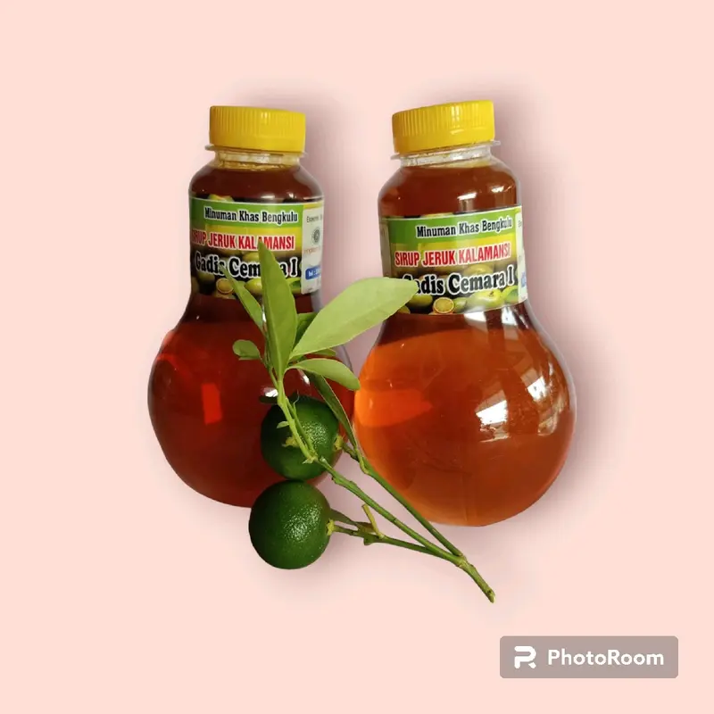 Sirup jeruk kalamansi 330 ml/ Gadis cemara / oleh oleh khas bengkulu 6