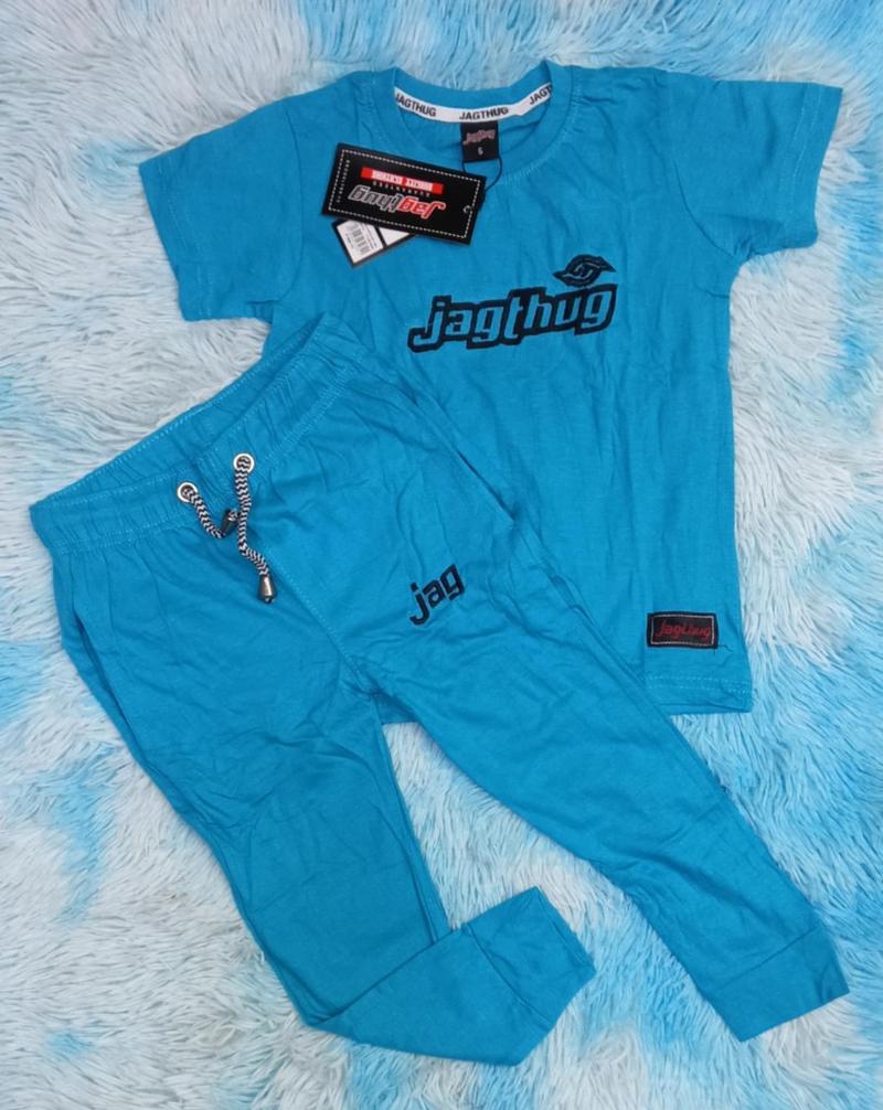 Product Introduction of Kids Terno Jogger Unisex Overruns - Soft and Breathable Cotton Material (Auto change of brand) Kidswear Suits 13