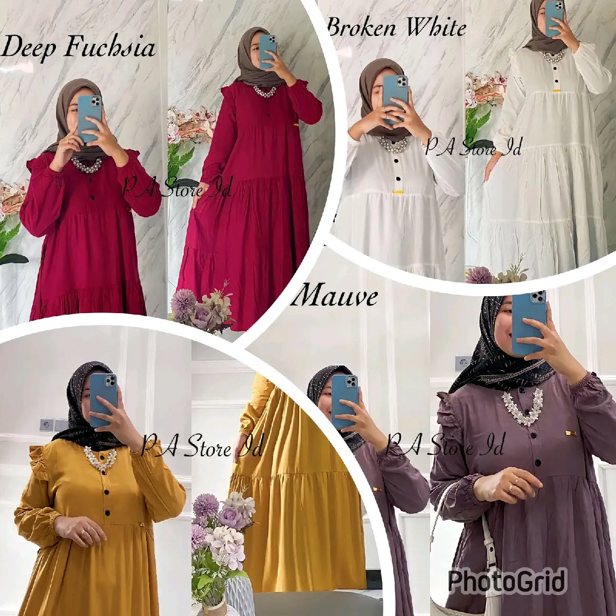 MIDDI DRESS RAYON TWILL KANCING DEPAN R3