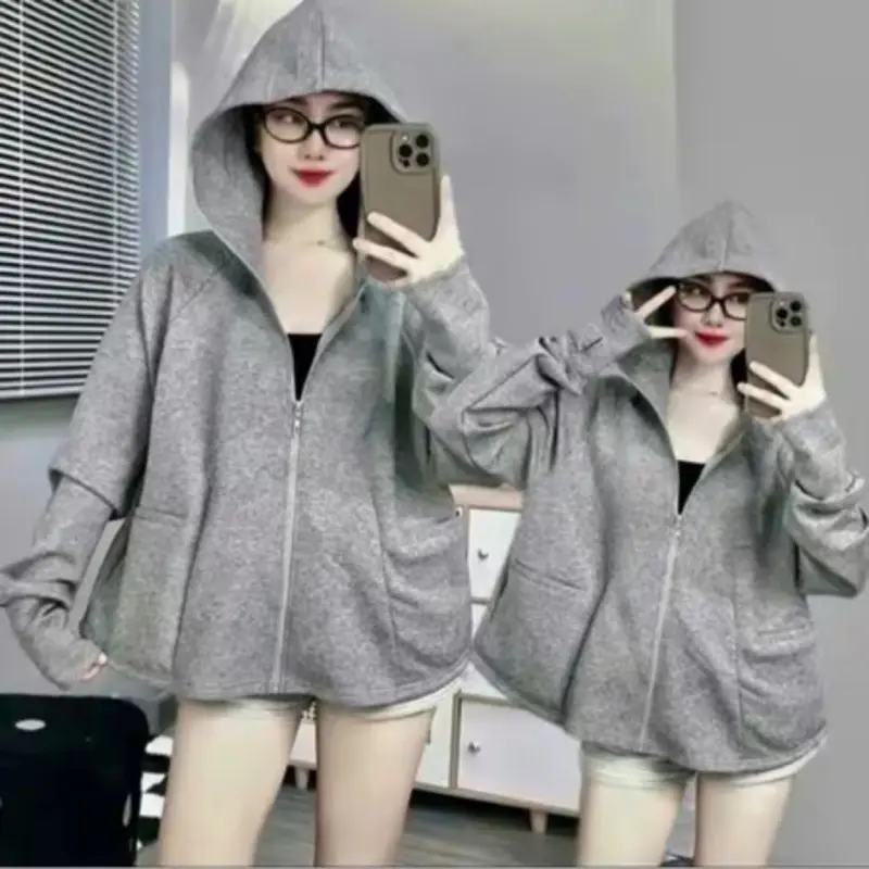 [Bán giá sỉ lấy tương tác] Áo Chống Nắng Dáng Ngắn Umi Nỉ Hàn Lạnh (Hàng L1) Dày Dặn, Vành Mũ To, Có 2 Túi Bên Ngoài,Co Giãn 4 Chiều, Vải Mát Mịn 1
