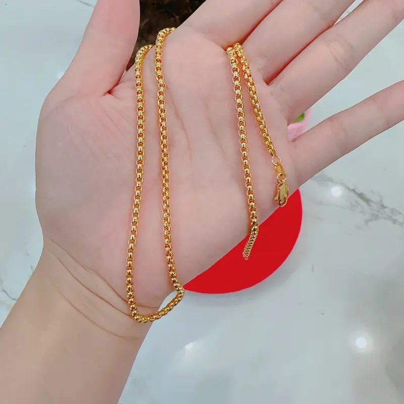 dây chuyền công dài 50cm( là dây nhỡ chỉ đi với mặt nhỡ 2