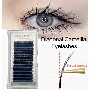 ขนตาลอน Camellia ขนตาปลอมปลอม Firefox สุด 115 องศา ต่อขนตาเอียง