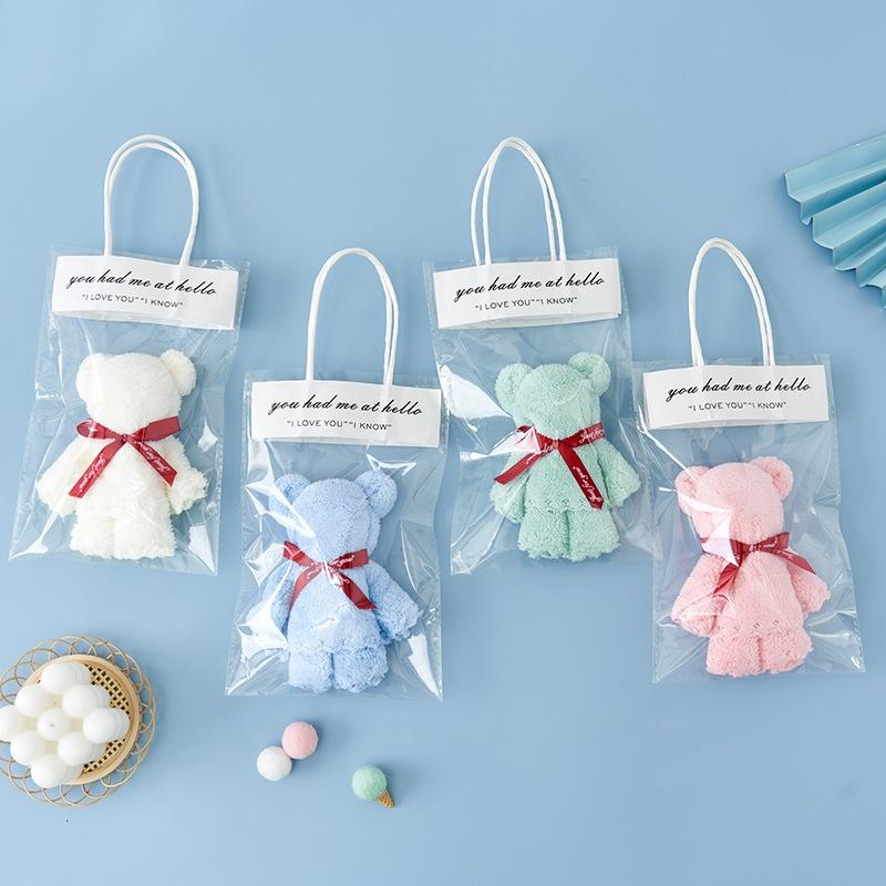 Product Introduction of ผ้าขนหนู  ลายหมีน่ารัก เหมาะกับเป็นของขวัญ ผ้าขนหนูตุ๊กตาหมี 13