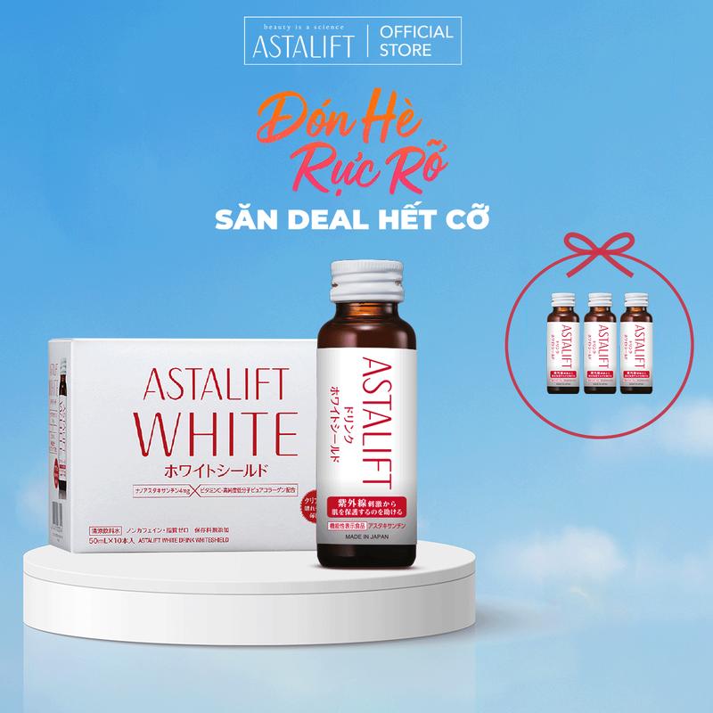 [ASTALIFT] Nước Uống Collagen ASTALIFT White Shield Drink 1000MG Collagen Lọ 50ml