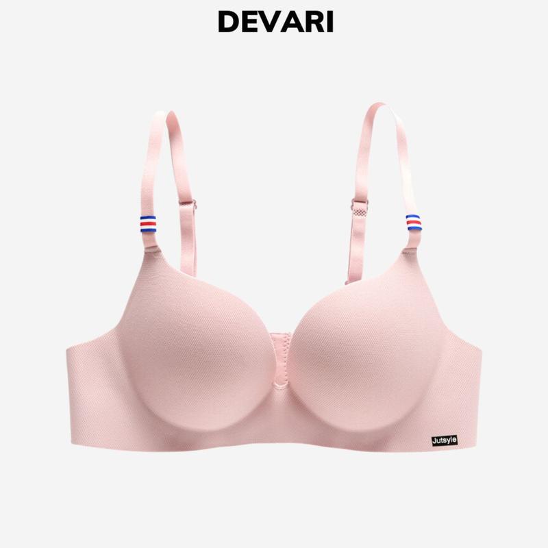 Áo ngực đúc su không gọng nữ đẹp, áo lót Women nữ ôm ngực đệm vừa mềm mặc thoải mái DEVARI A560 Bra Tua Rua áo  nâng  ngực đồ  lót áo  lót  đúc  su  không  gọng