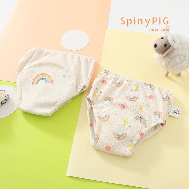 Set 2 quần bỏ bỉm xuất Nhật Cotton cao cấp 5 lớp 4 lớp dành cho bé yêu nhiều màu cho bé trai bé gái 4