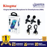 Gambar Kingma KM4 Wireless Microphone with Type C Audio Input RX RX TX dari Sentra Digital Kota Surabaya 4 Tokopedia