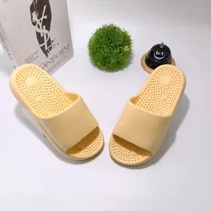 Sendal Rumah Wanita  EVA Ringan dan Nyaman Sandal Wanita Sandal Pijat Terapi Refleksi Sandal Rumah Berkualitas Pria Wanita Ringan Empuk Nyaman PVC Anti-Slip