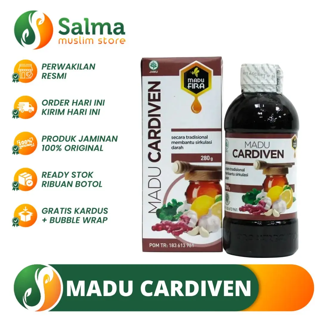 Madu Cardiven Asli Herbal Ampuh Atasi Masalah Jantung