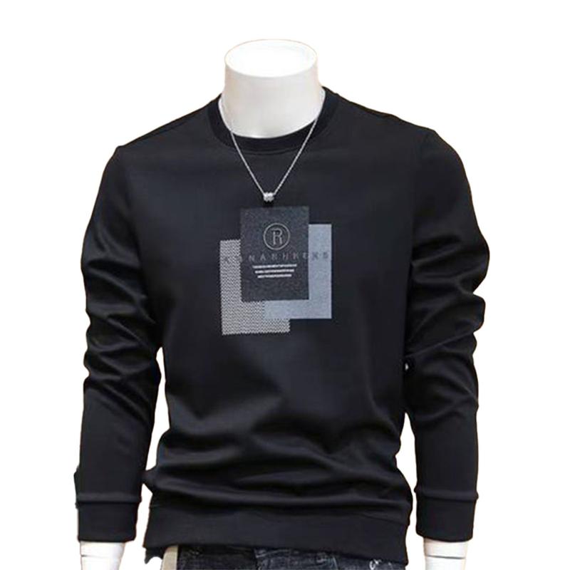 Áo thun tay dài nam Menswear Nam Hoodie Dài Tay _ mặc 4 mùa