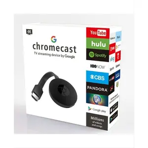 PROMO - GOOGLE CHROMECAST G2 HDMI TV STREAMING MEDIA PLAYER WIFI DISPLAY